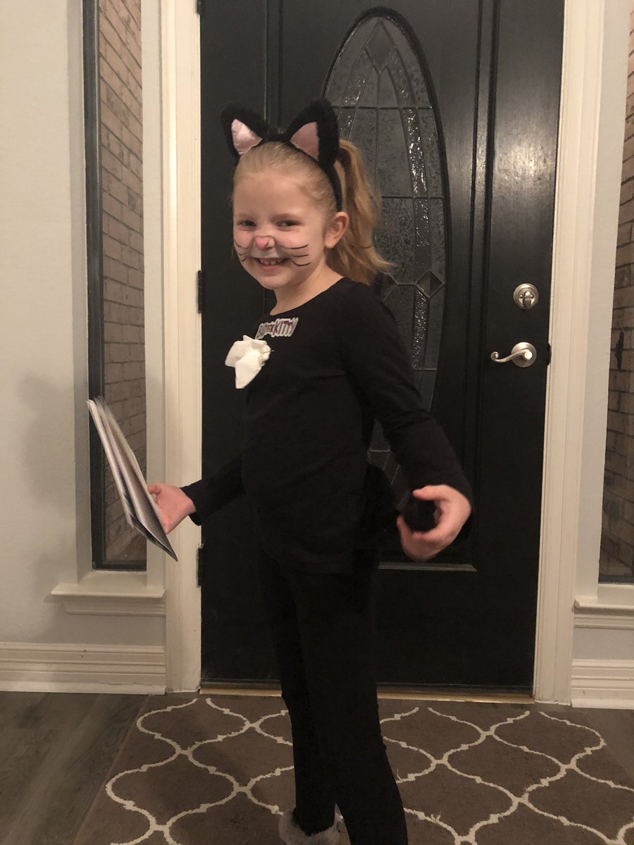 Cutest Bad Kitty on book character day! 🥰 #risdsaysomething