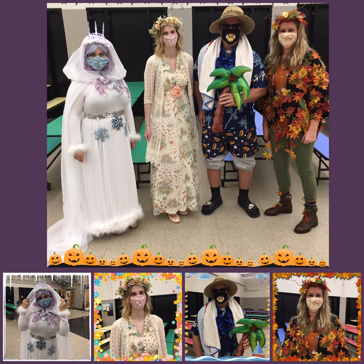🎶”Winter, Spring, Summer, or Fall....all you have to do is call and I’ll be there. You’ve got a friend.” The LAMP team represented the Four Seasons today! I am blessed by the friendships of my MG family. They are absolutely there for me....no matter what. #WeAreMG