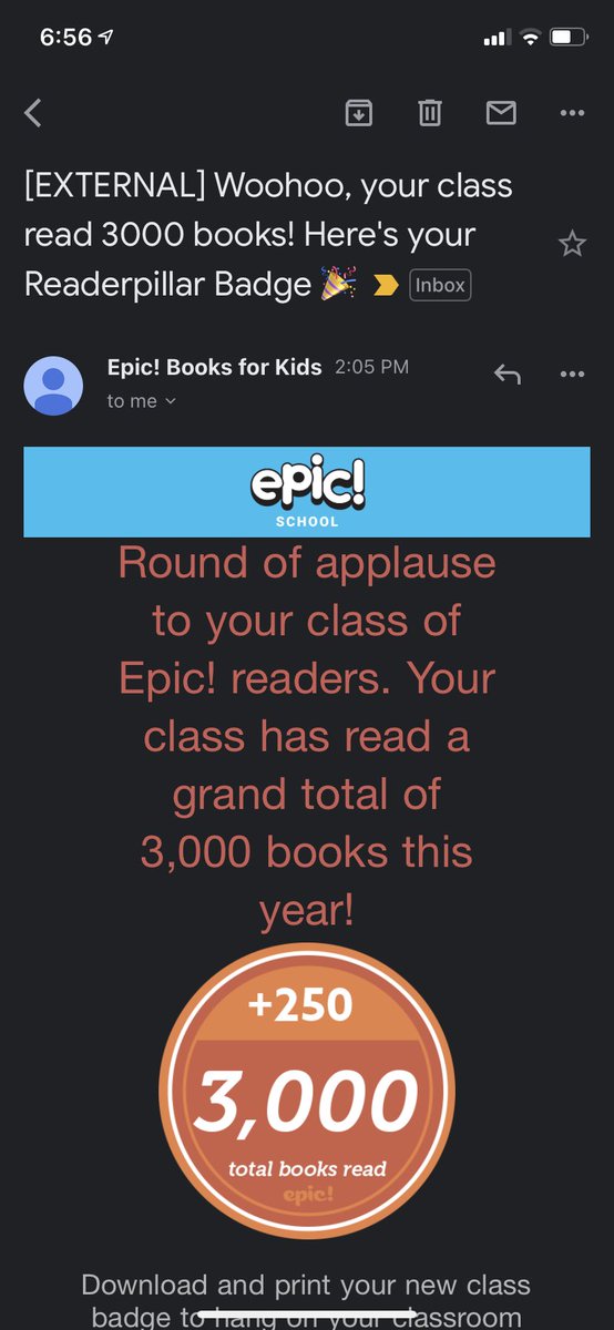 My fabulous first graders have hit another milestone in reading. 3,000 books read in less than 3 months!! I am so proud!! #readingcommunity