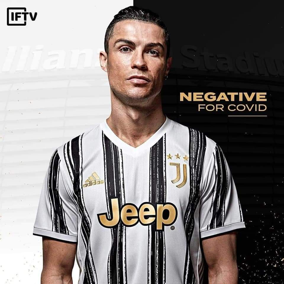 JCIndonesia's tweet photo. Cristiano Ronaldo dinyatakan NEGATIF covid-19!

via: italianfootball tv https://t.co/NcJe31HJMC
