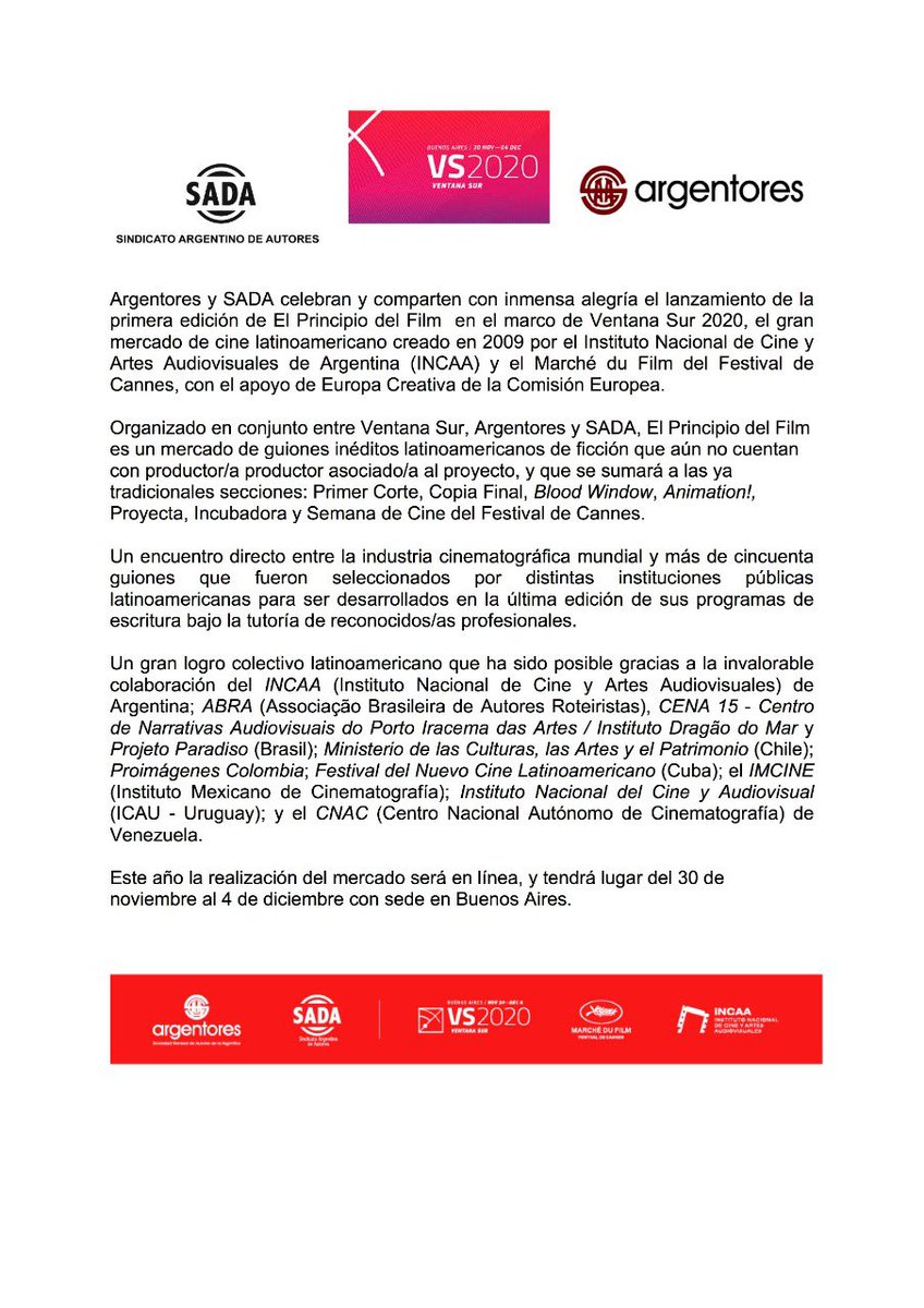 Sindicato Argentino de Autores y Autoras tweet media