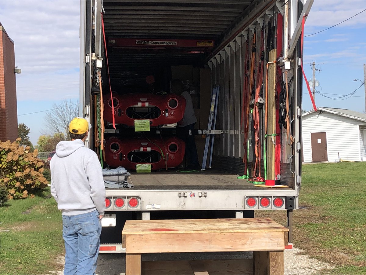 InstructorHags's tweet photo. We got a special delivery today!  Our @FactoryFive Mark4 kit is finally here!  We can’t wait to get started! #rowvastrong #cobrabuild https://t.co/RLCAxjS922