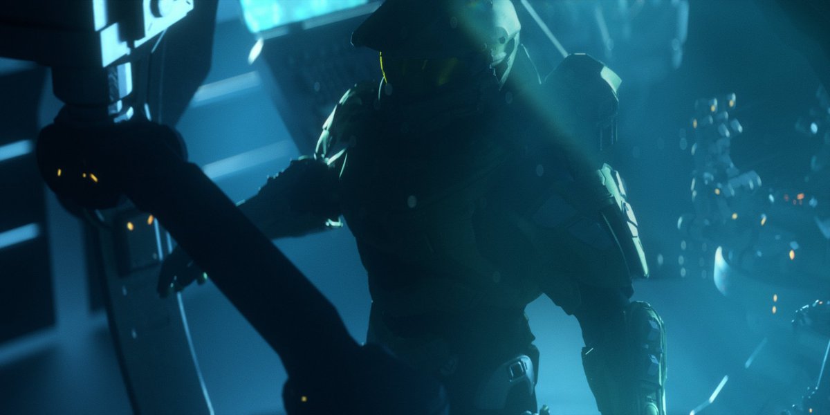A picture of the Master Chief.