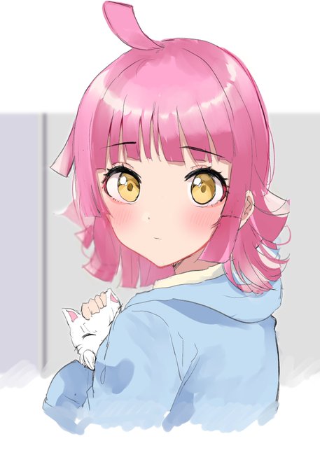 「前髪 白い猫」のTwitter画像/イラスト(古い順)