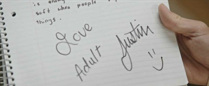 fontesbieber's tweet image. "Com amor, adulto Justin" 
#JBNextChapter