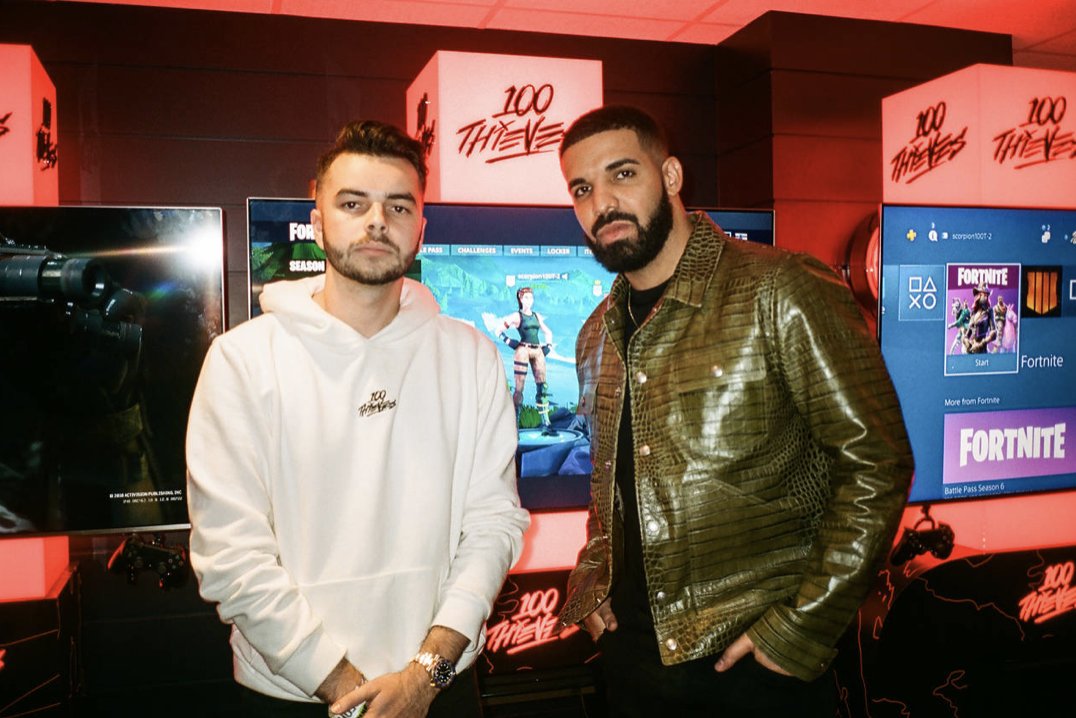 12) Needing more capital to expand, 100 Thieves raised a $25M Series A funding round in 2018.The craziest part?Drake & Scooter Braun led the investment round, becoming co-owners of the company. Their board meetings now include  @Nadeshot, Dan Gilbert,  @Drake &  @scooterbraun.