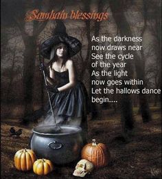 #GreyWitch #SamhainBlessings #wicca #wiccan #pagan #AutumnBlessings #HarvestBlessings #druid