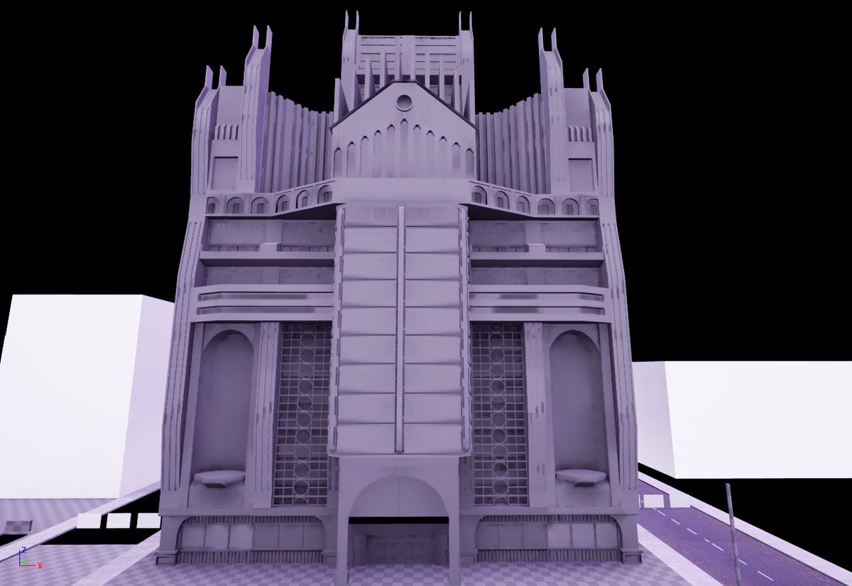 jays_3d's tweet photo. A building for @saxonbristol's Dead Heat!

#blocktober 
#indiegamedev #IndieGameDev #indiegamedev #indiegame #indiedev #gamedev #lowpoly #IndieGameDev #gamedesign #leveldesign #modular #ue4 #WorkinProgress #3dart #3dmodeling 
#blocktober2020 https://t.co/9Q1LFP90dN