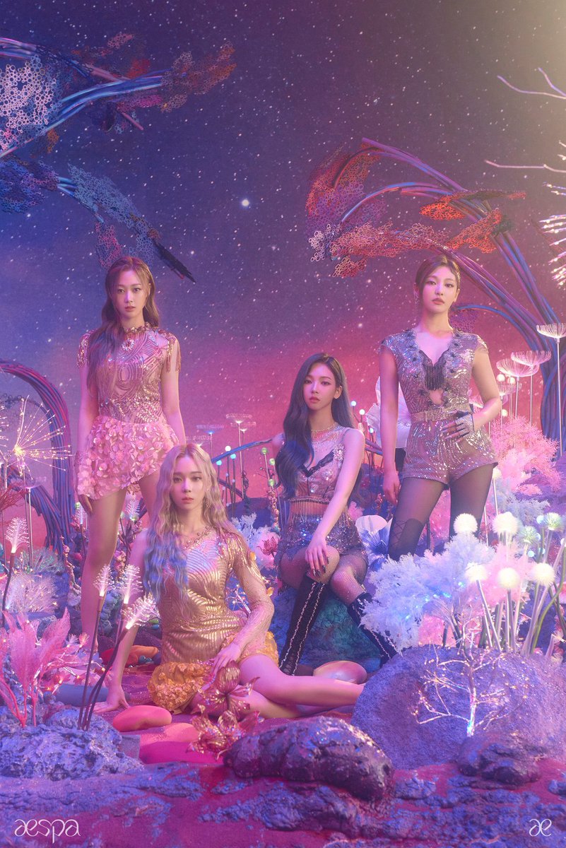 SM新人ガールズグループ aespa はカリナ、ジゼル、ウィンター