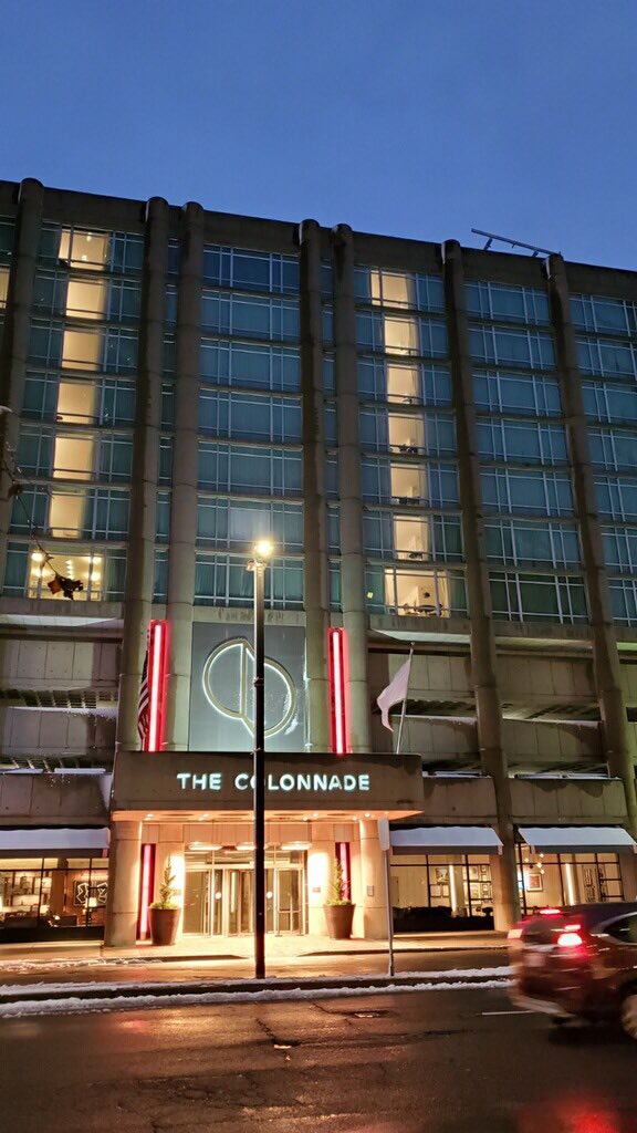 Thank you, ⁦<a href="/Colonnade/">Colonnade Boston</a>⁩ for lighting up your hotel to honor Travis and his “11 Seconds” story. We are grateful!