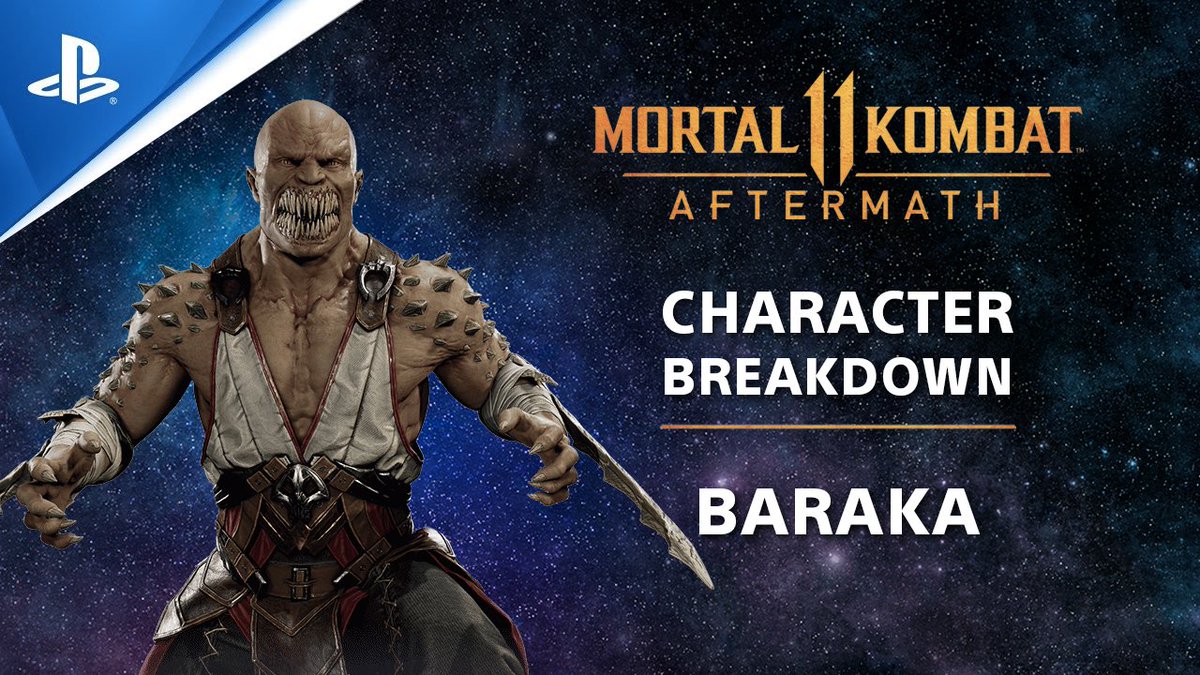 PlayStation on X: Baraka has seen major success in the MK11 Open Series  thanks to players like @datprostunner. Go beserk on the competition with  tips and tricks on every variation from @PNDKetchup