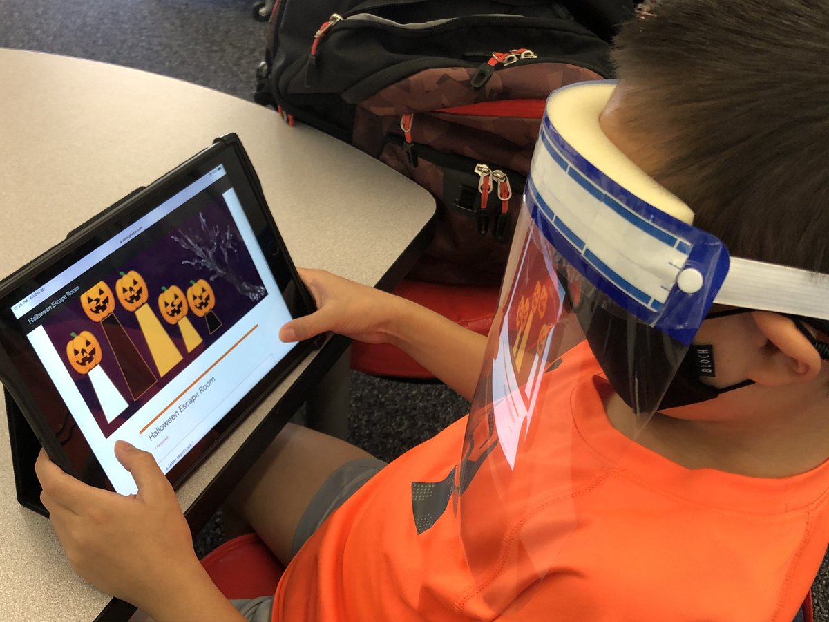Thank you <a href="/DitchThatTxtbk/">Ditch That Textbook</a> for the Halloween Escape Room!  We stayed socially distanced while engaging online and in-person learners in problem-solving, collaborative FUN!  🎃😀 lots of smiles, laughter, and celebrating!