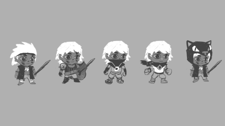 SpiritDefense's tweet photo. Woo! It's #Friyay and #halloween🎃 is almost here. Can't decide on an outfit tho...  #castledefense #towerdefense #IndieGameDev #gamedev https://t.co/2wfQh2P9tY