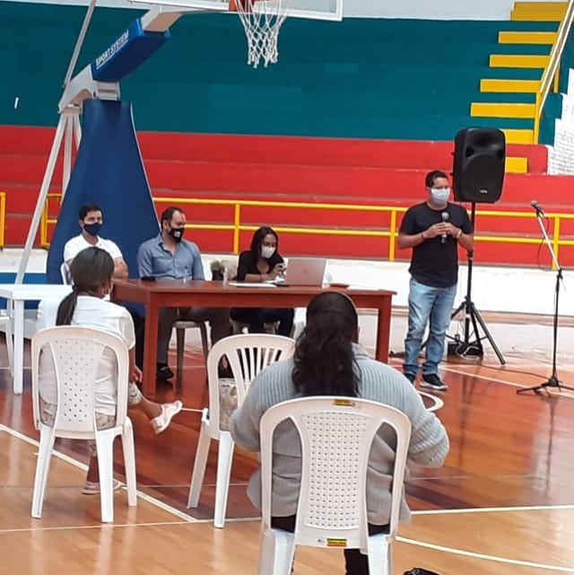 Secretarios de Deporte de Manizales y Caldas  acompañaron hoy la instalación de la asamblea extraordinaria de la Liga de Baloncesto del departamento.

En deporte #PrimeroLaGente