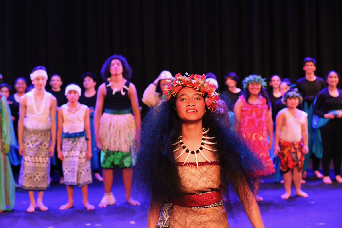 Acknowledging how lucky we have been in this year of adapting, to have been able to perform our production with our community present to see it! Six shows in five days and tonight we say Haere Rā to Disney’s Moana Jr!