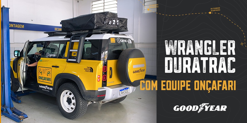 goodyearbr's tweet photo. Esse é o carro que nossa equipe Onçafari vai usar no Rally dos Sertões 2020. Segue a fio informações legais para você ficar por dentro! https://t.co/cf7oPt2rev