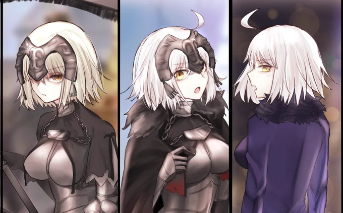 オルレアン→現在
最初の頃の邪ンヌも大好きだけど最近の楽しそうにしてる邪ンヌもどっちも大好き︎?︎
#FGO #FateGO 