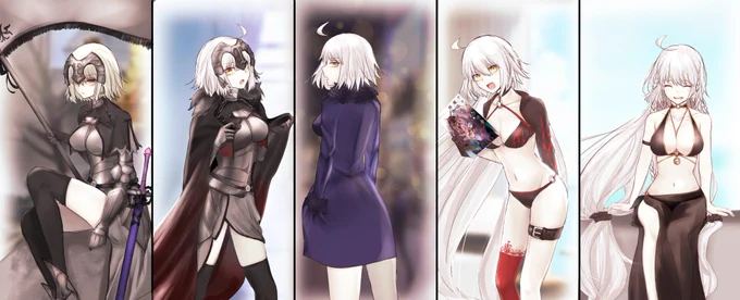オルレアン→現在
最初の頃の邪ンヌも大好きだけど最近の楽しそうにしてる邪ンヌもどっちも大好き︎?︎
#FGO #FateGO 