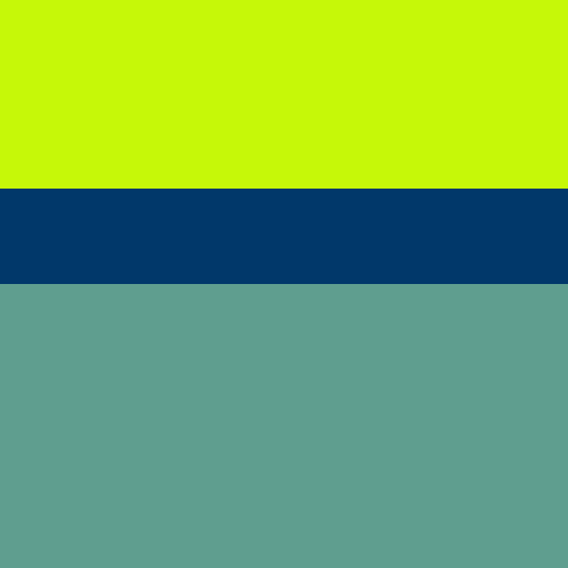 tricostate greeny yellow
tangible marine blue
starlike dull teal