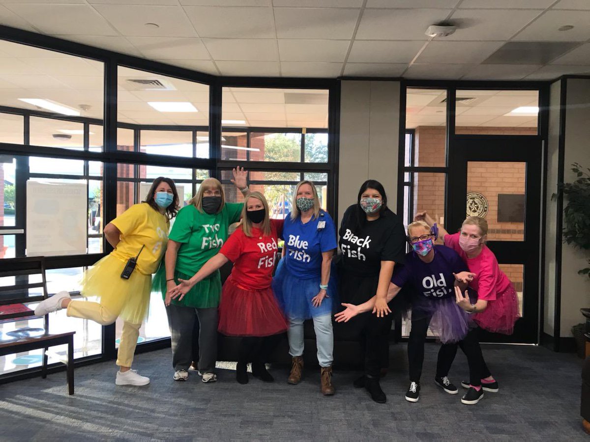 Book Character Day @ReedElementary So much fun!! #WeAreTeamReed #CFISDspirit #RedRibbonWeek2020