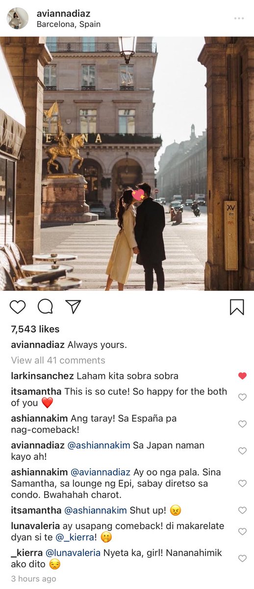 mauicyyy's tweet photo. via and arkin’s comeback in españa, a univ series edit;

#ViaKin #ViArkin 
(pala-desisyon ako na endgame sila eh 🙈 tapos di pala, diba? edi iyak. char) 

✨edit only
✨pics from pinterest
✨not affiliated w/ u-series #5 https://t.co/I3Lwbz34cv