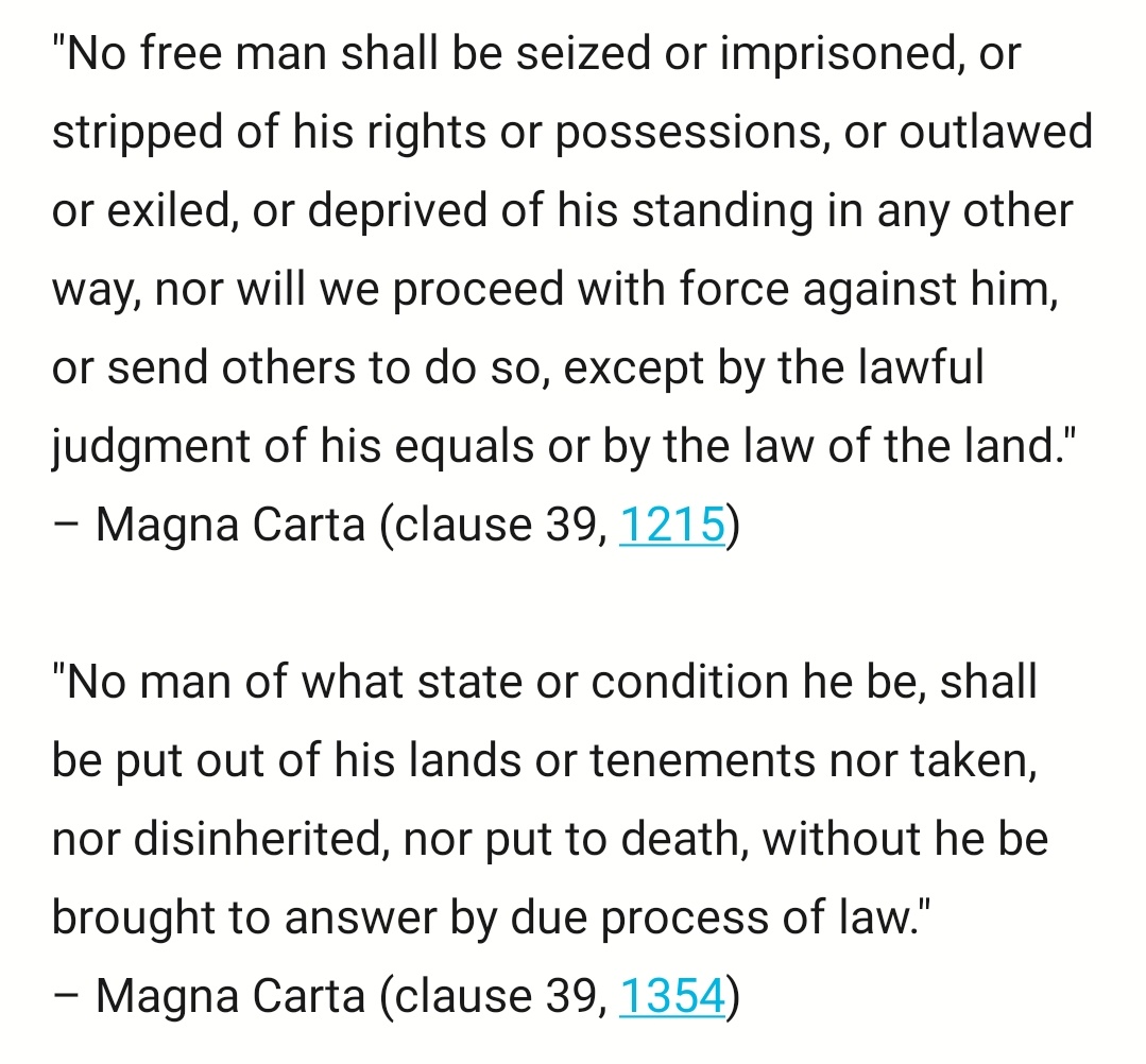 If you look at the world, I'd be tempted to go so far as to say that the *single biggest* difference between societies which are pleasant to live in and those which are unpleasant to live in is the presence of due process and the rule of law