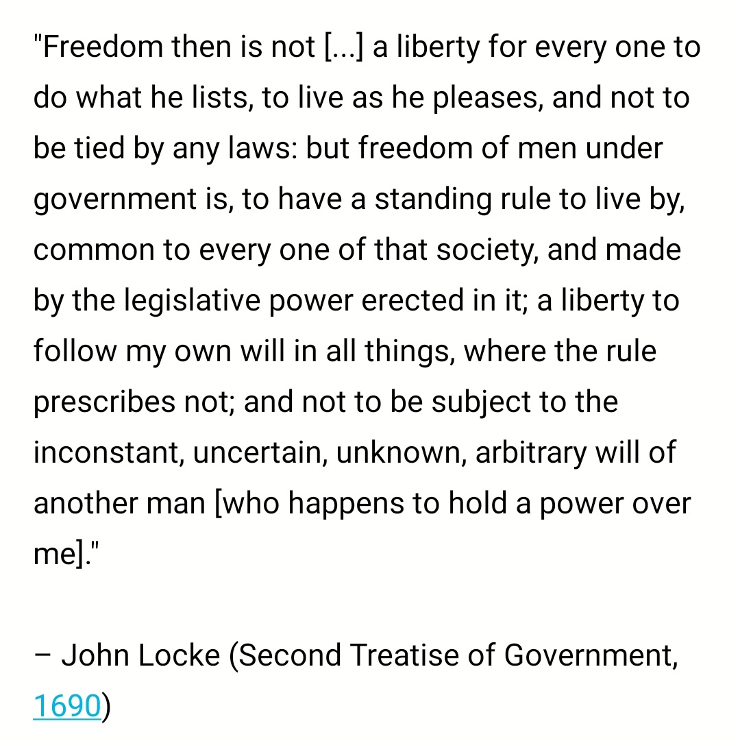 If you look at the world, I'd be tempted to go so far as to say that the *single biggest* difference between societies which are pleasant to live in and those which are unpleasant to live in is the presence of due process and the rule of law