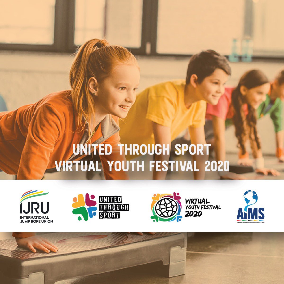 IJRU_JumpRope's tweet photo. We are excited to announce that athletes from the sport of jump rope/rope skipping will be included in the United Through Sport (UTS) Virtual Youth Festival 2020.

The Virtual Youth Festival finals will be held from November 20 to November 22, 2020. Stay tuned for more info! https://t.co/TZSeXgSlqw