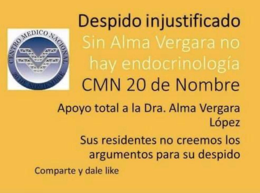AlfredoDeCaixas's tweet photo. Yo no fui residente de la Dra. Alma Vergara López porque mi formación de post-grado (especialidades) la hice en el Inst. Nac. de Ciencias Médicas y Nutrición "Salvador Zubirán". Pero esta mujer dejó una impronta imborrable en mi vocación y le debo mucho de lo que ahora soy. https://t.co/vmBAP1Xajm