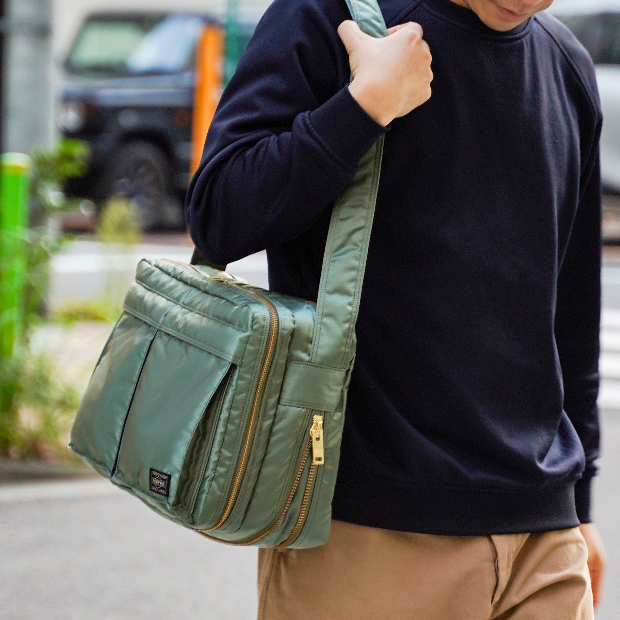 在庫限り在庫限りPORTER TANKER ポーター タンカー ショルダーバックL