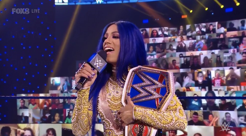LIVE | "I realised it wasn't our friendship that was unstoppable... IT WAS ME! " - #SmackDown #WomensChampion @SashaBanksWWE! #WWEAustralia https://t.co/pjcFaMKupe