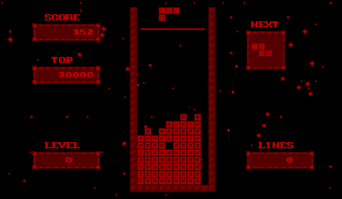I've had ONE Tetris-maker this entire fucking time. Are you kidding me?Controls fine. Plays like the Game Boy Tetris. Literally no reason to exist unless you felt what was missing from Tetris on Game Boy was being maced in the eyeballs while you played it.  #IGCvVirtualBoy