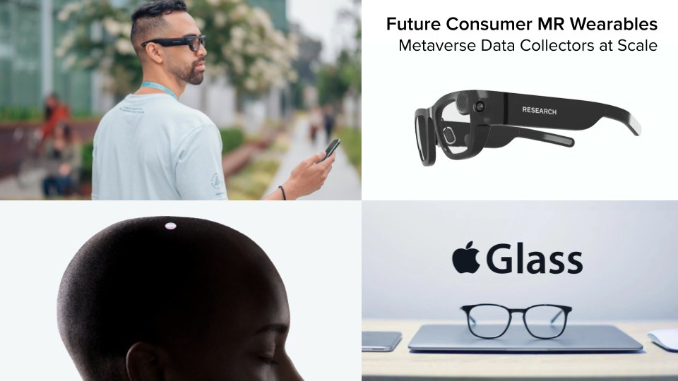 xr hardware and apps of today, like facebook quest 2 + horizon (& dozens of headsets of varying vr/ar/mr functionality w/ their own apps), already operate in a dedicated immersive xr realm, though not a metaverse at scale. fb project aria, apple glass & nueralink may change this.