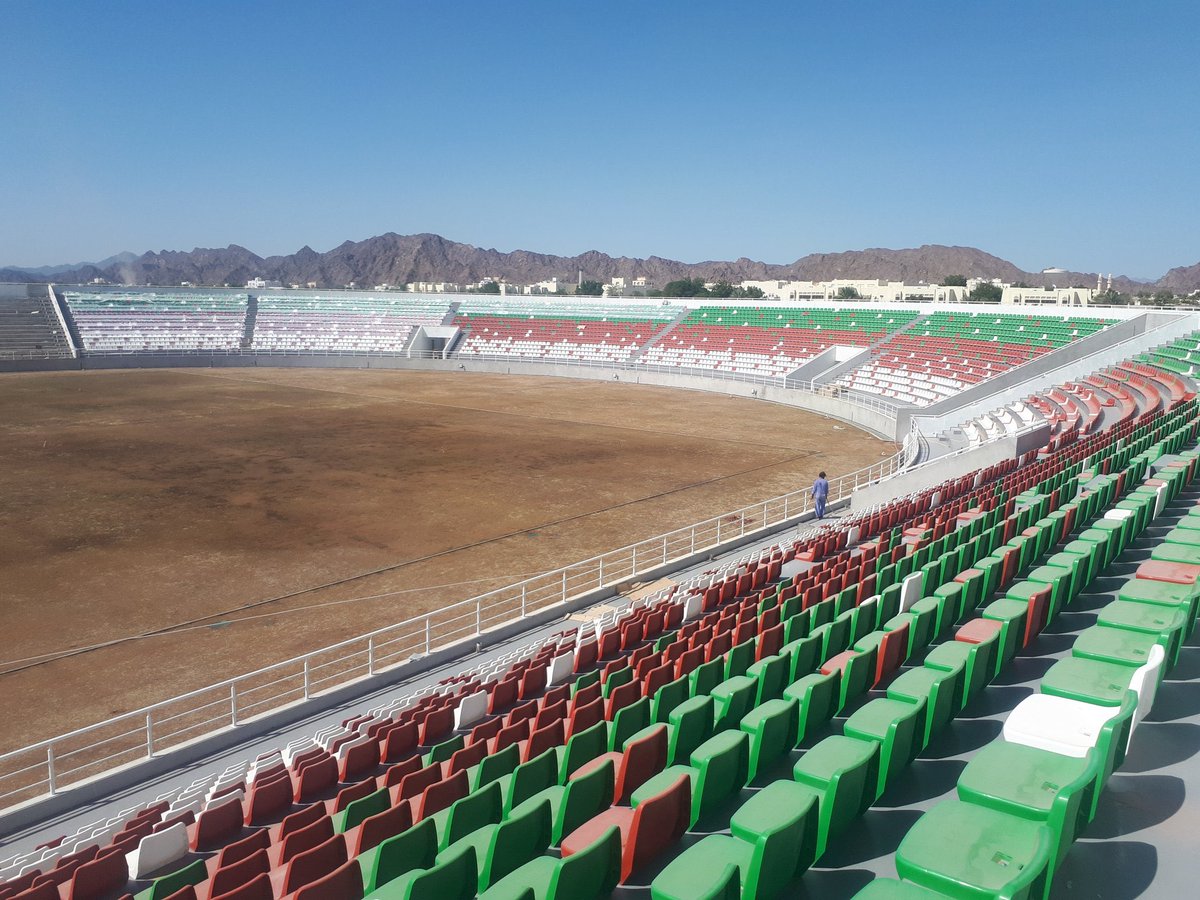 الذكرى العُمانية on Twitter: "صور حديثة للمجمع الرياضي بإبراء ويقع على مساحة تصل إلى 262 ألف متر مربع بمنطقة الفليج الجديدة بولاية إبراء بمحافظة شمال الشرقية، ويتكون من الاستاد الرياضي، ويشتمل على