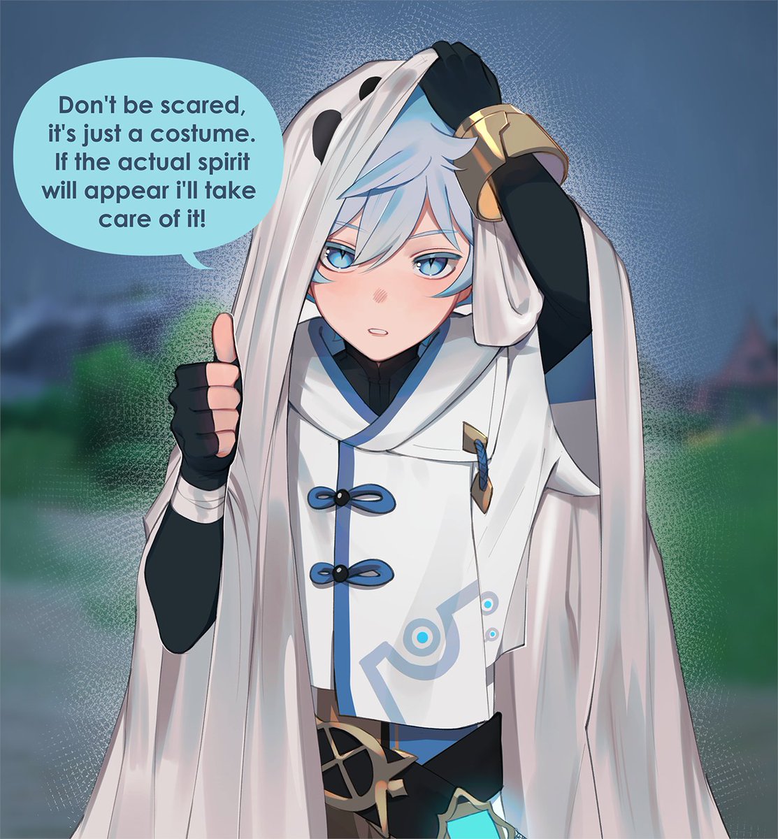 Genshin Memes on Twitter: "RT @lavelis_twi: chongyun is a ghost for