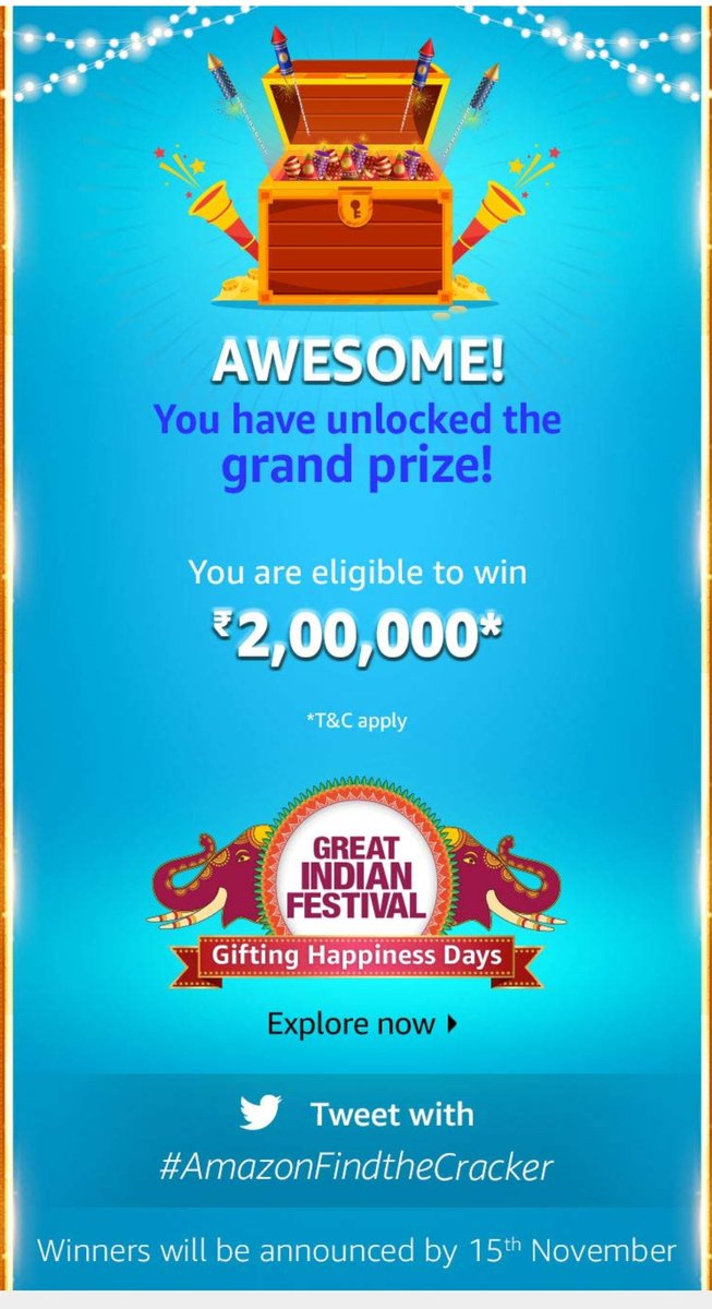 Kailashwaghmar7's tweet photo. #AmazonFindtheCracker https://t.co/VQkfX6qcBu