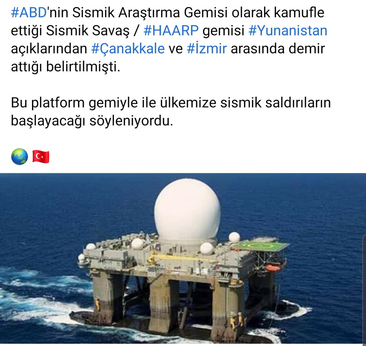 Doğruluğunu teyit edemedim ama bölgede bulunan kişiler teyit ederse haber kesin mi belli olur
Eğer doğruysa çok sıkıntılı bir durum