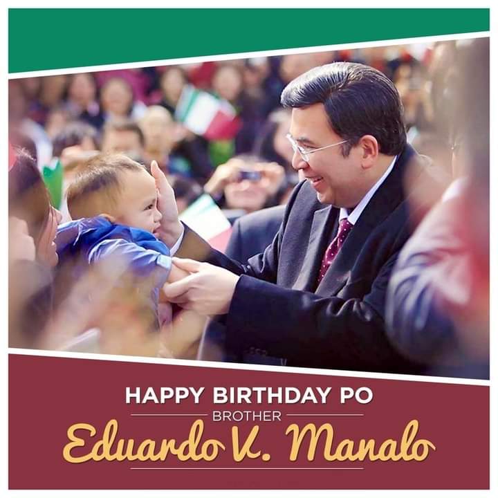 MadeldelD's tweet photo. Happiest birthday to our Executive Minister Brother Eduardo V. Manalo
We love you po ♥️ https://t.co/9YtabcIoOP
