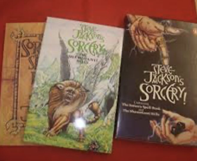 Steve Jackson Magic book series (choose your own adventure)