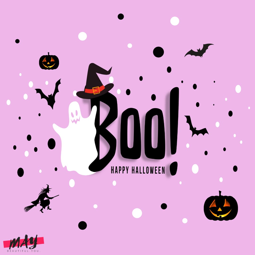 MAY_Cosmetics_'s tweet photo. MAYCosmetics wishes you a spook-tacular #HappyHalloween!
Wish you a night of frights and a bag of delights.
#MAYCosmetics #Halloween https://t.co/Z5STJd09r5