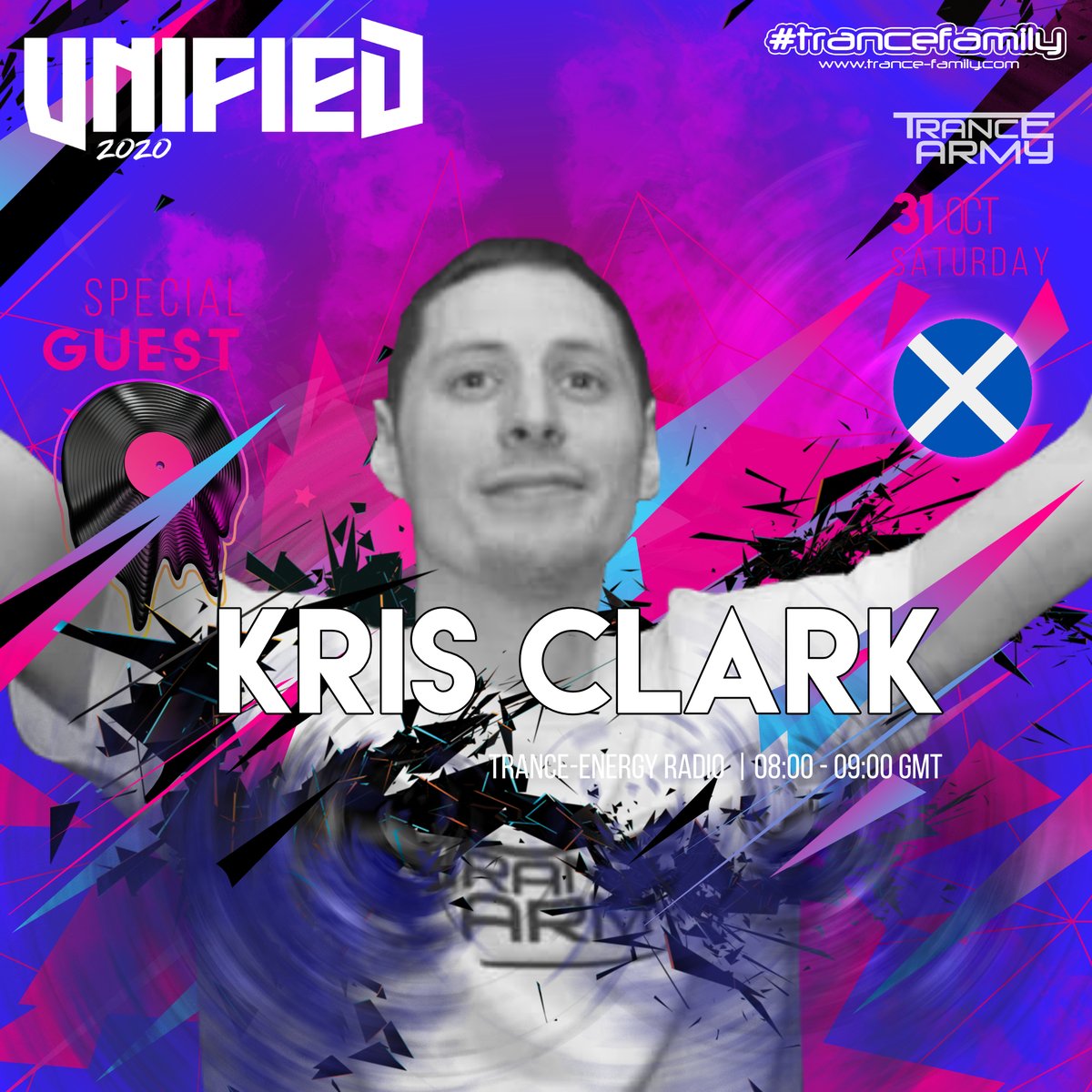 TheTranceArmy's tweet photo. #TranceFamily ! Now on air.. Trance Army pres. Unified With Kris Clark ❤🔥🙌

https://t.co/g1hMgsvuIl https://t.co/9JPFTZ7oih
