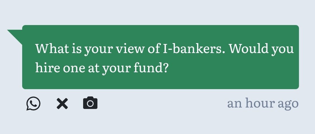 I-bankers rarely want to work in venture. The job is too slow-paced and the rewards too far out compared to what they're used to. To get hired at a VC, you will need to demonstrate long-term orientation and find joy in the work itself, not only in the reward.