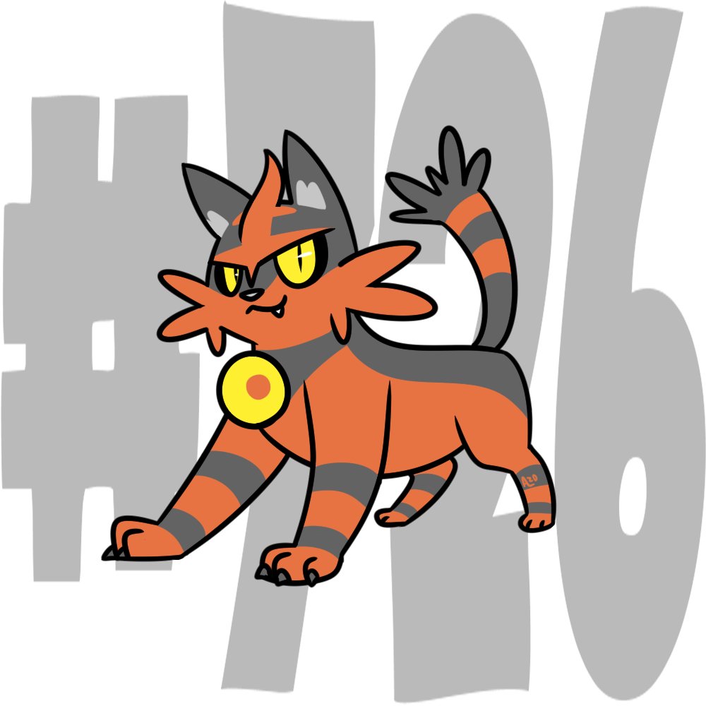 Cranslime Day 726 Torracat Pokemon Pokemonaday Pokedexchallenge T Co Pnui6jxnbv Twitter