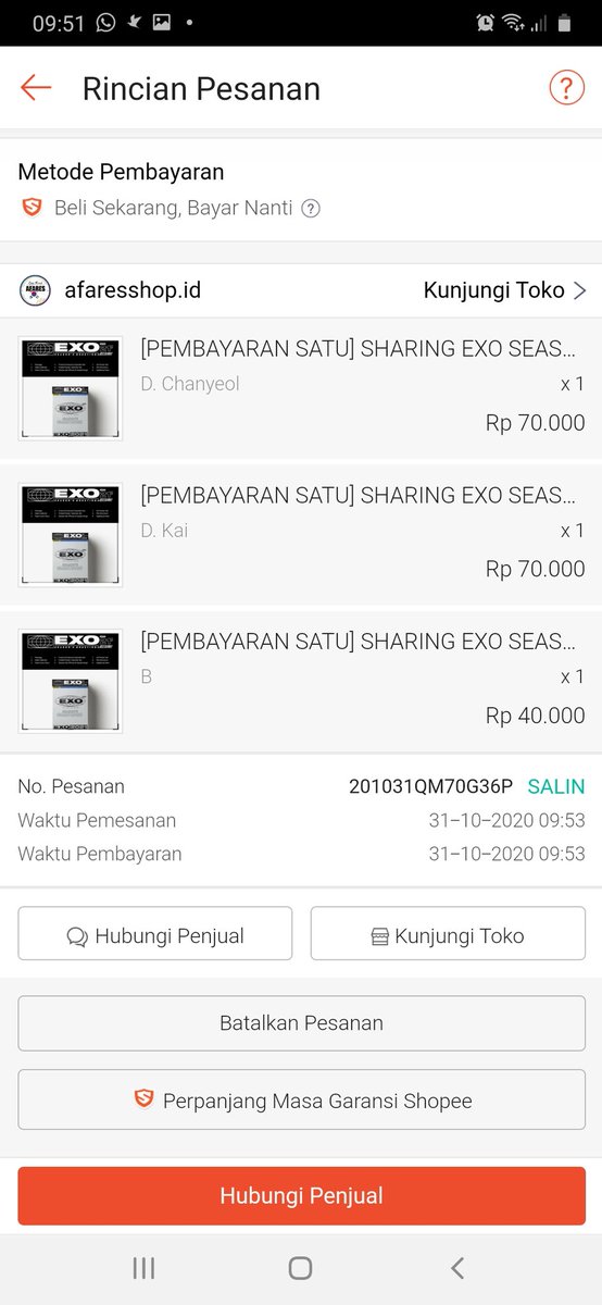 CikalRama02's tweet photo. @afaresshop_ 
Akhir buka juga, Chanyeol jangan sampe lolos 😆 https://t.co/fYnpNMr6pu