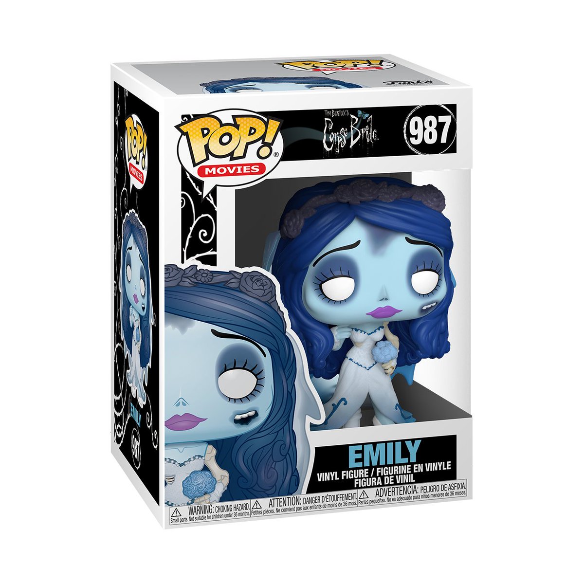 RT &amp; follow <a href="/OriginalFunko/">Funko</a> for the chance to win this Corpse Bride- Emily Pop!  #Giveaway #FunkoGiveaway #Funkoween