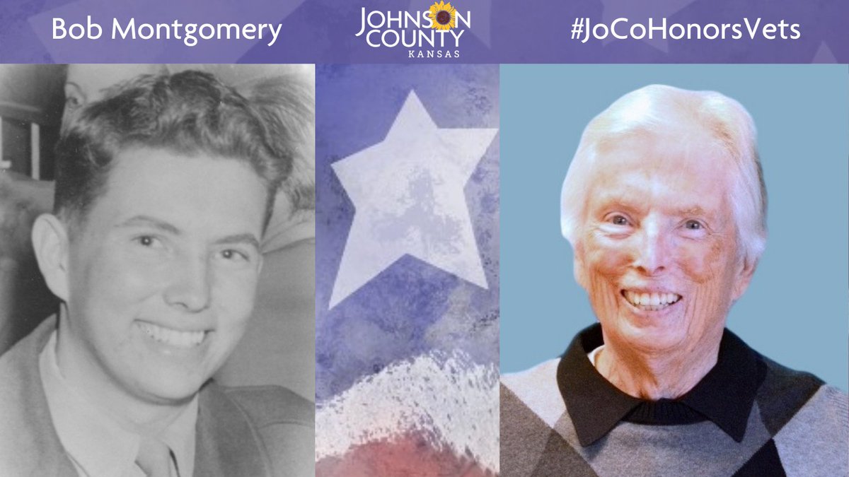Meet Bob Montgomery who resides in Overland Park ( @opcares). He is a World War II veteran who served in the  @USArmy. Visit his profile to learn about a highlight of an experience or memory from WWII:  https://jocogov.org/dept/county-managers-office/blog/bob-montgomery  #JoCoHonorsVets 