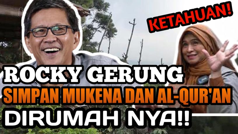 nenowrs's tweet photo. https://t.co/X2BYvptraN

Ketahuan! Rocky Gerung simpan mukena dan Al Qur'an dirumahnya!

Bunda Neno Warisman asyik mengungkap siapa Rocky Gerung sebenarnya. 

Media Sosial Neno Warisman Channel 
Instagram : https://t.co/V6tiNe0q7z

Facebook :
https://t.co/G9Bx6ppIqa https://t.co/n2pOZ3MHtU