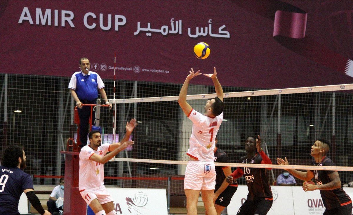 Al-Arabi prevail over Al-Rayyan to set up Amir Cup final clash with Police Read more: bit.ly/3eaqf2z #FIVB #AVC #Volleyball #QVA #AVCVolley #AsianVolleyball #StayActive #StayStrong #StayHealthy