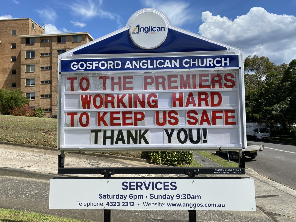 A shout out to all those State Premiers working to keep us safe during COVID-19, resisting pressure to put the economy before us, the people. We cannot imagine the complexity of this, or the burdens you carry on behalf of us all. We send you our deepest appreciation.