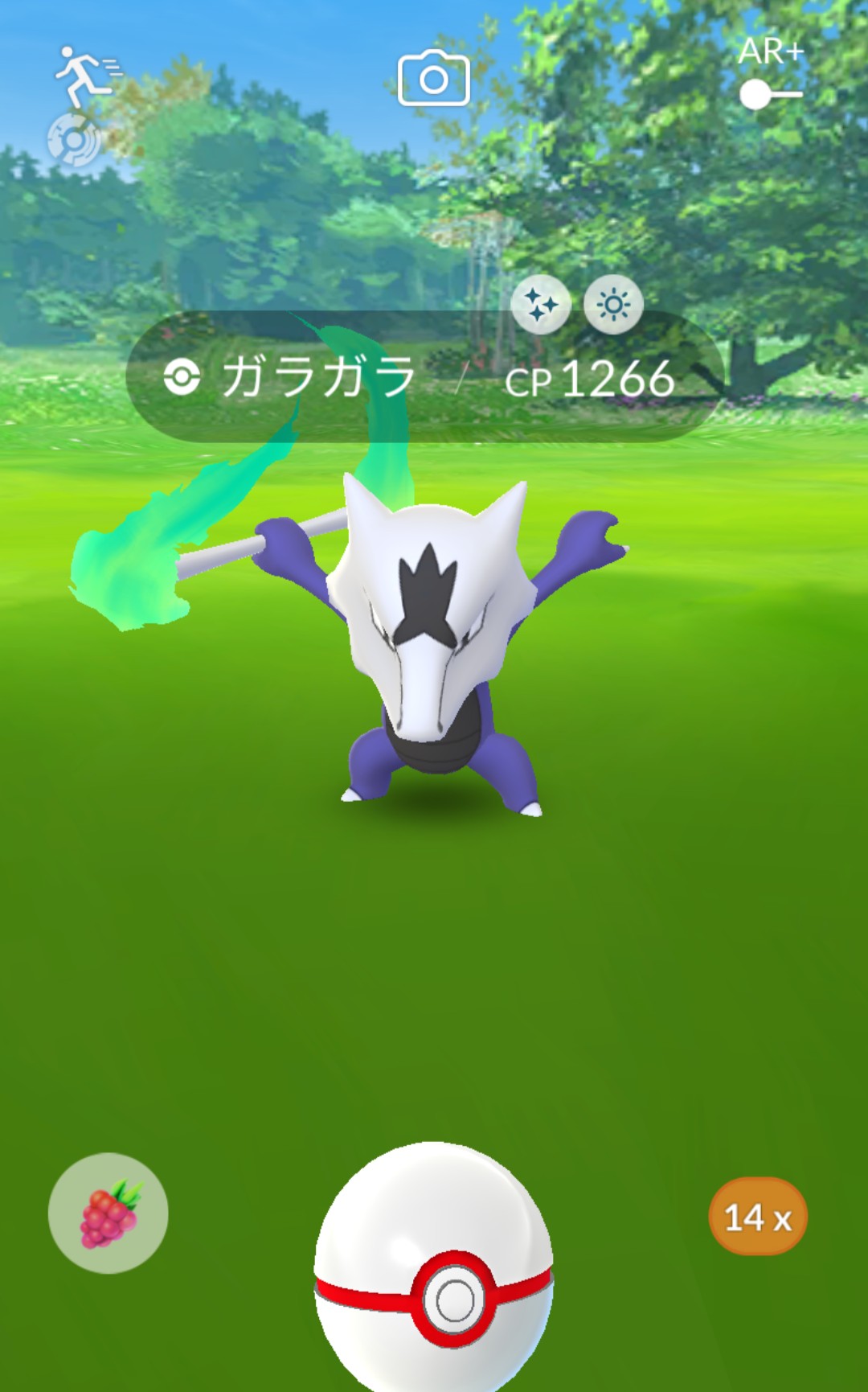 トヨ ポケgo Tl39黄色 2匹目もいただきや ポケモンgo 色違い アローラガラガラ T Co 8nf4uayjps Twitter